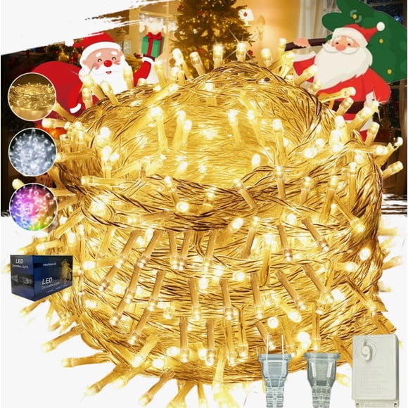 Decoracion Navidad Luces Exterior Series Navidena,55m 530led