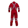 thumbnail image 3 of Premium High Visibility Hi Vis Coveralls with Leg Zipper (Large, Red), 3 of 10