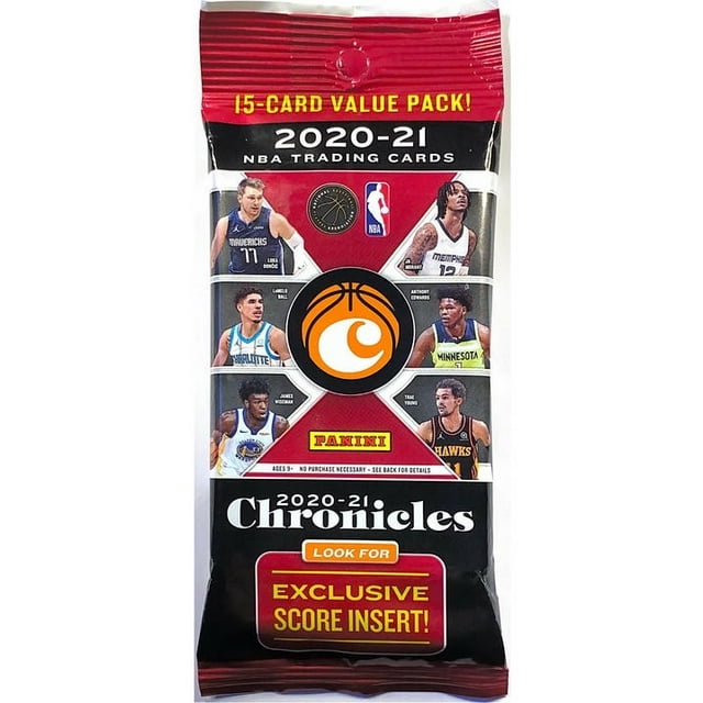 2020-21 Panini Chronicles Basketball Ensemble Valeur de 15 Cartes à Échanger - Exclusivités