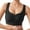Black, variant on Lixiuxyad Womens Bras No Underwire Padded Women's Comfortable And Transparent Shoulder Strap Cordless Backless Spongeless With Convertible Shoulder Straps