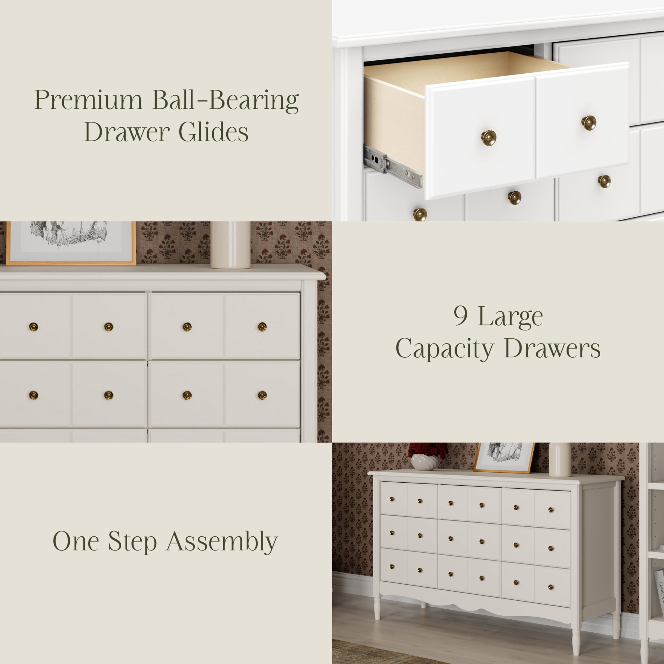 Namesake Liberty 9-Drawer Assembled Dresser