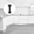 thumbnail image 3 of Juego de 4 patas ajustables de plástico, color negro, 100 mm, con accesorios para cocina y baño, 3 of 4