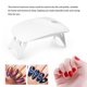 thumbnail image 5 of Seitruly Luz de manicura USB LED Temporización Lámpara de secado de esmalte de uñas 6W Forma de ratón portátil Lámpara secadora de arte de uñas Juegos de manicura Blanco Seitruly CE000891-02, 5 of 6