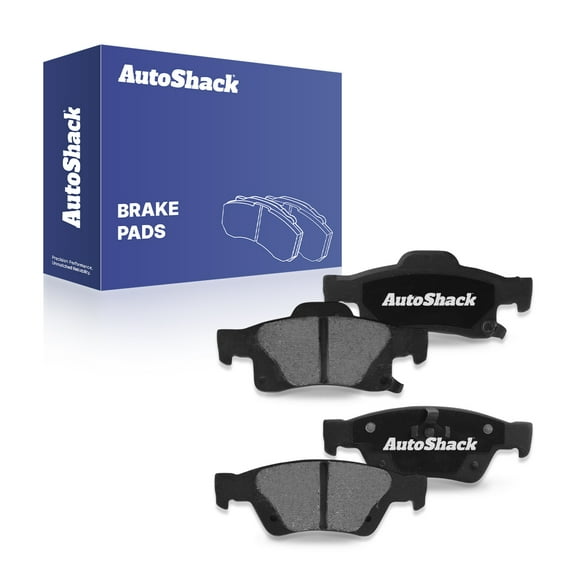 AutoShack Rear Ceramic Brake Pad Set Replacement for 2011-2021 Jeep Grand Cherokee 2011-2025 Dodge Durango 2022 Jeep Grand Cherokee WK 4-PC