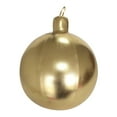 thumbnail image 2 of Christmas Inflatable Ball Decoration Large Gold PVC for Outdoor Yard Patio and Holiday Parties, 2 of 9