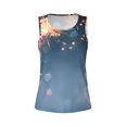 thumbnail image 5 of Goofa Gold And Blue Fireworks Printed Womens Workout Tops for Women Sleeveless Yoga Shirts Athletic Running Tank Tops Sleeveless Gym Clothes Workout Apparel-XX-Large, 5 of 9