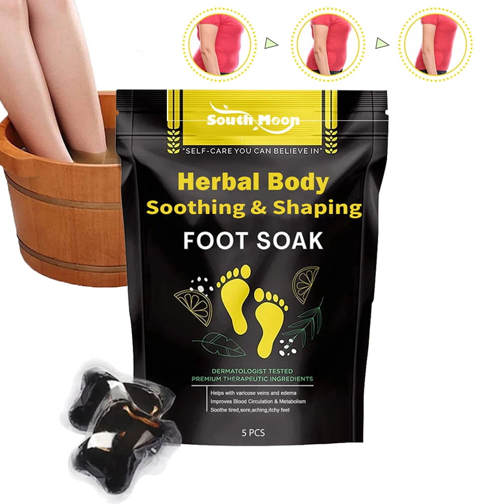 Herbal Shaping Cleansing Foot Soak Beads, Body Detox Foot Soak Beads