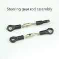 thumbnail image 2 of 6Pcs/Set Steel Servo Linkage Pull Rod Remote Control 1/14 Toy Truck Replaceable Model Vehicle Short Long Tie Rods Upgrade Parts Repairing Accessories, 2 of 9