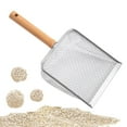 thumbnail image 6 of Bothyi Cat Litter Scooper with Wooden Handle Deep Scooper Cleaning Tool Pet Sifter Scooper Kitty Litter Scooper for Small Animals Kitten Mesh Spacing 4, 6 of 8