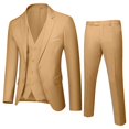 thumbnail image 3 of Hiijoy Boys Formal Suit Blazer Waistcoat Pants Wedding Party Outfits, Sizes 16-17Y, 3 of 3