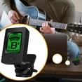 thumbnail image 2 of Guitar Tuner Clip On Tuner For Bass Ukuleles Tuning Tuner With LCD Display Digital Tuner For Stringed Instrument, 2 of 5