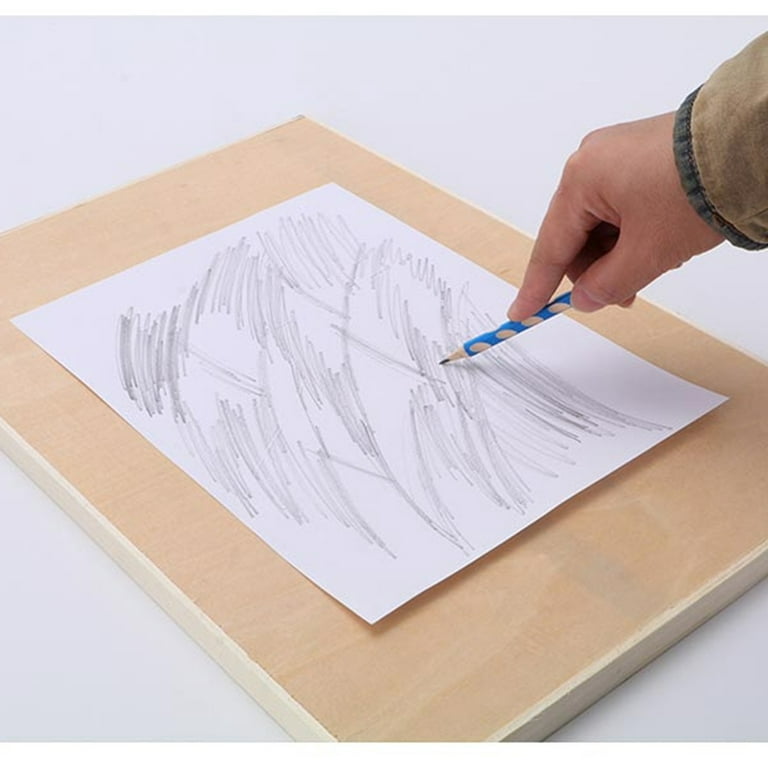 Hemoton Artist Sketch Board Wooden Drawing Board Portable Painting Board 8K Sketching Board, Size: 42x33cm