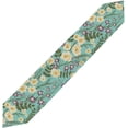 thumbnail image 2 of SKYSONIC Table Runner Small Flowers and Leafs Washable Table Cloth Runner for Holiday Home Wedding Table Top Decoration 13x90 Inches, 2 of 3