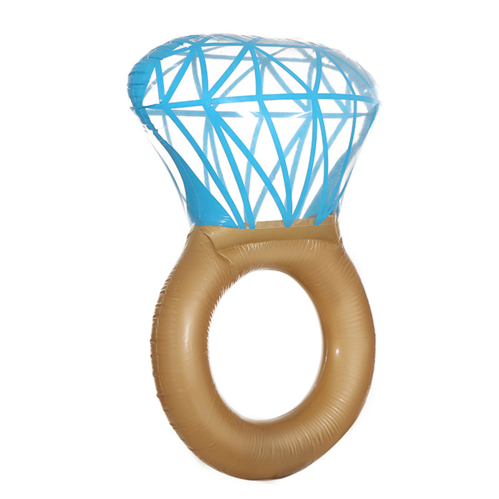 Diamond Swimming Ring Inflatable Diamond Ring Pool Float Summer