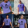 thumbnail image 3 of Greenyef Graphics I Paused My Game to Be Here Gamer Gift Funny Tee Men's T-Shirt Style-36 (Violet & Black, Medium), 3 of 6