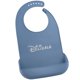 thumbnail image 1 of Babero de silicona para adultos con bolsillo Protector impermeable a la hora de comer Protector de tela para adultos con discapacidad Lavable Baberos de comida para personas mayores azul, 1 of 5