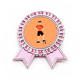 thumbnail image 1 of Futbolistas por club Insignia broche Medalla rosa premiada, 1 of 3