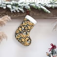 thumbnail image 6 of Naloa Sunflowers Bee Christmas Stockings Decorations, Xmas Ornaments, DIY Personalized Farmhouse Decor for Home Family Party Tree, 6 of 7