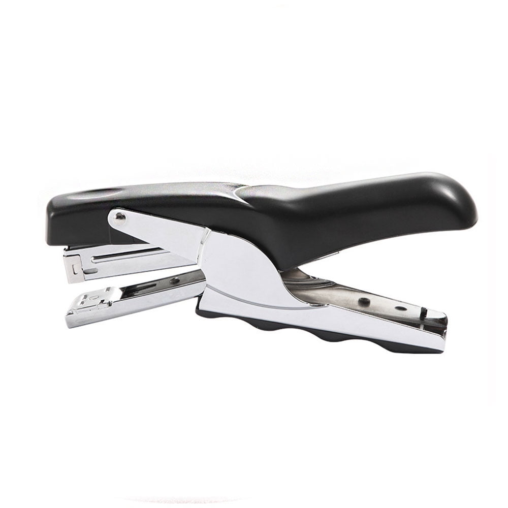 SagaSave Metal Stapler Desk Stapler for 100 Staples 25 Sheets Office School Warehouse Use Black (Stapler Only)