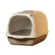 thumbnail image 2 of Caja de arena para gatos, inodoro totalmente cerrado de gran tamaño para gatitos, caja de arena de plástico para gatos, a prueba de olores para gatos, caja de arena de plástico, 2 of 6