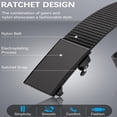 thumbnail image 3 of Beltzy Mens Belts Slide Ratchet Belt for Dress Casual with Adjustable Buckle,Trim to Fit, 3 of 8