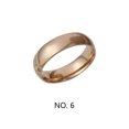thumbnail image 4 of Sonducket Anillo de acero inoxidable de 6MM, anillos de dedo electrochapados clásicos, joyería de tamaño pequeño resistente, regalo para adultos, Ropa, zapatos y accesorios Miscelánea 6 tamaño Sonducket AP014801-01, 4 of 6