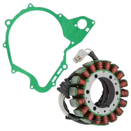 Stator and Gasket for Yamaha V-STAR 650 Classic XVS650A XVS 650A 1998 1999-2003