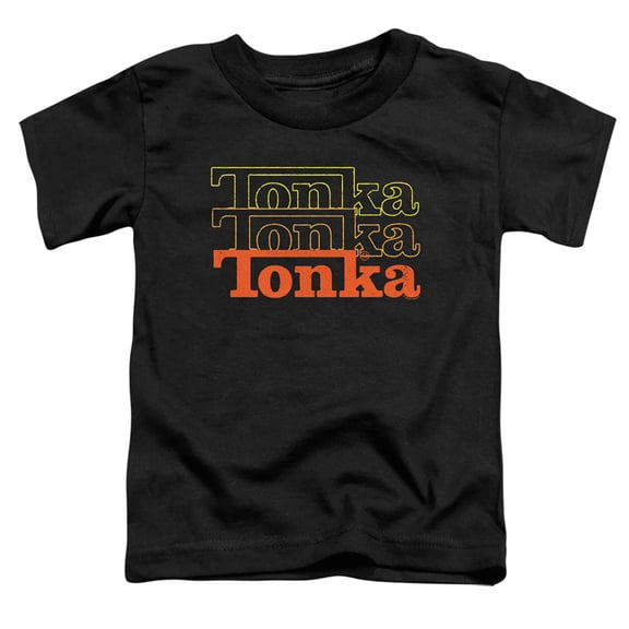 Tonka Fuzzed Repeat S/S Toddler T-Shirt Black