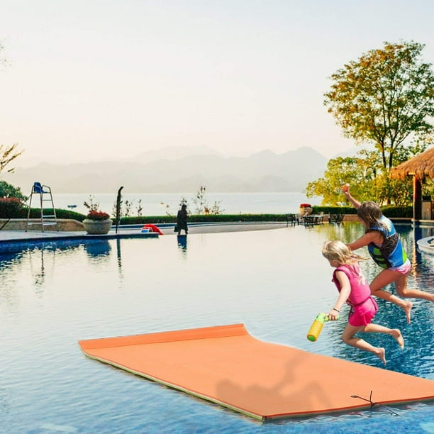 China Large Floating Water Pad Xpe Foam Mat Aqua Lily Pad China Floating Water Pad Mat And Towable Floating Mat Foam Price