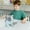 B, variant on Realistic Cat Electronic Toy Interactive Pet Companion Walks Meows Lifelike Toy for Kids Adults