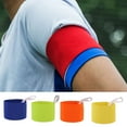 thumbnail image 2 of Hyasfey 2 Pcs Soccer Captain Armband Adjustable Football Arm Bands Elastic Captain Bands for Youth Adult Sports Training, 2 of 7