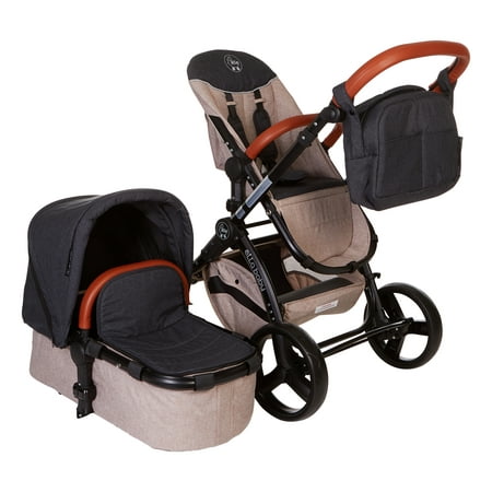 Charcoal Denim Deluxe Stroller System - Limited