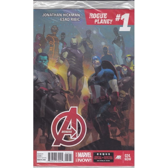 Avengers (5th Series) #24.1 (with poster) VF ; Marvel Comic Book