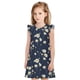 thumbnail image 1 of Balery Daisies Flowers Camisón de princesa para niñas, pijama de algodón con mangas abullonadas, suave y bonito.-Medium, 1 of 6