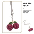 thumbnail image 3 of AURARMLET Adorno Colgante Para Auto Cereza Morada Con Accesorio Decorativo Para Espejo Retrovisor, 3 of 8