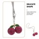 thumbnail image 3 of AURARMLET Adorno Colgante Para Auto Cereza Morada Con Accesorio Decorativo Para Espejo Retrovisor, 3 of 8