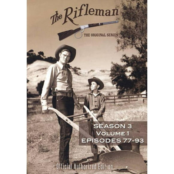Rifleman, Saison 3, Vol. 1 DVD