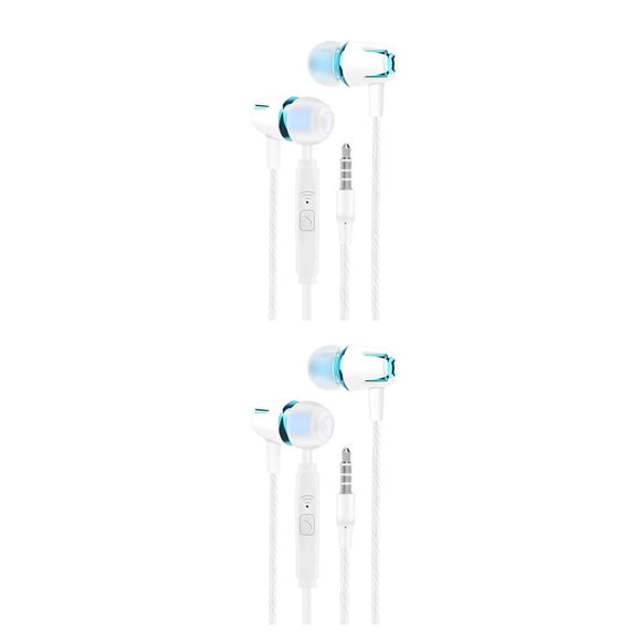 Sidaley Auriculares universales con cable para ordenador portátil y tableta, auriculares portátiles para correr en la oreja, auriculares para escuchar Type3 NO3