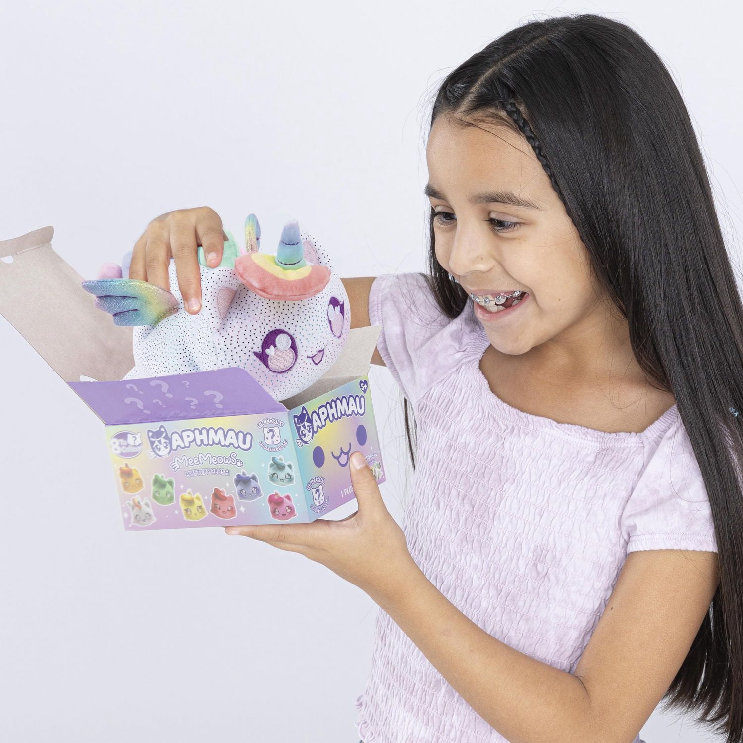 Aphmau 6” MeeMeow Mystery Plush  - Unicorn Collection