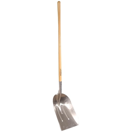 Long Handled Aluminum Shovel