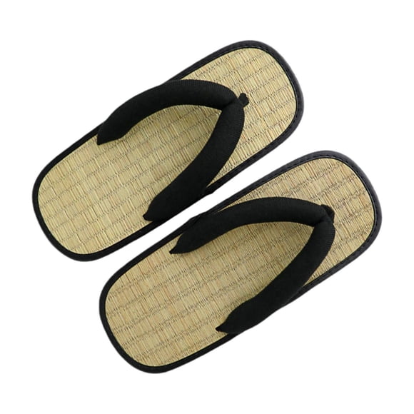 Wweixi EVA Japanese Clogs Men Women Travel Portable Flip Flops Adults Lightweight Gift Option Clog Slippers Anime Cosplay Black 40 41