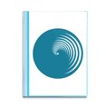 thumbnail image 1 of Circular Hollow-out Line Art Deco  Fashion Book Sheet Protectors Portfolio Binder Folder, 1 of 3
