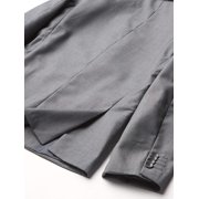 Isaac Mizrahi Boys' Five Piece Solid Suit Set Ensemble, Gray, 16
