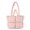 Pink, variant on Puffy Tote Bag,Lightweight Puffer Purse,Skin-Friendly Puffy Bag,Blue