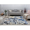 thumbnail image 2 of Rugs America Hanna VA15C Spring Delight Floral Transitional Blue Area Rug, 8'x10', 2 of 6