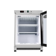 24 in. Commercial Countertop Display Freezer in White with Stainless Steel and Glass Door, 4.6 Cu. ft. (KM-MDF46GD)