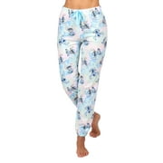 WINNIE THE POOH Sesame Street Cookie Monster Womens Pajama Pants Lounge Jogger, Cookie Monster, Size: L