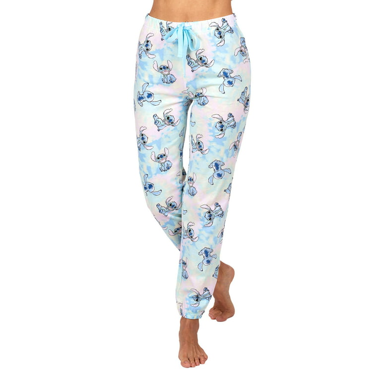 Disney Stitch Womens Cotton Pajama Pants, Sleepwear Bottoms, Stitch, Size:  XL 
