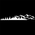 thumbnail image 1 of Mountain Trees Styling Sticker Durable Vinyl Decal Paster for Car, 1 of 6