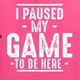 thumbnail image 6 of Wild Bobby I Paused My Game to Be Here Funny Video Gamer Joke Unisex Crewneck Sweatshirt, 6 of 6